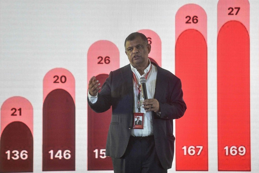 Capital A CEO Tony Fernandes says that the Malaysian conglomerate intends to sell its budget carrier business to medium- to long-haul affiliate AirAsia X in a major consolidation of the country’s airline industry. Photo: AFP
