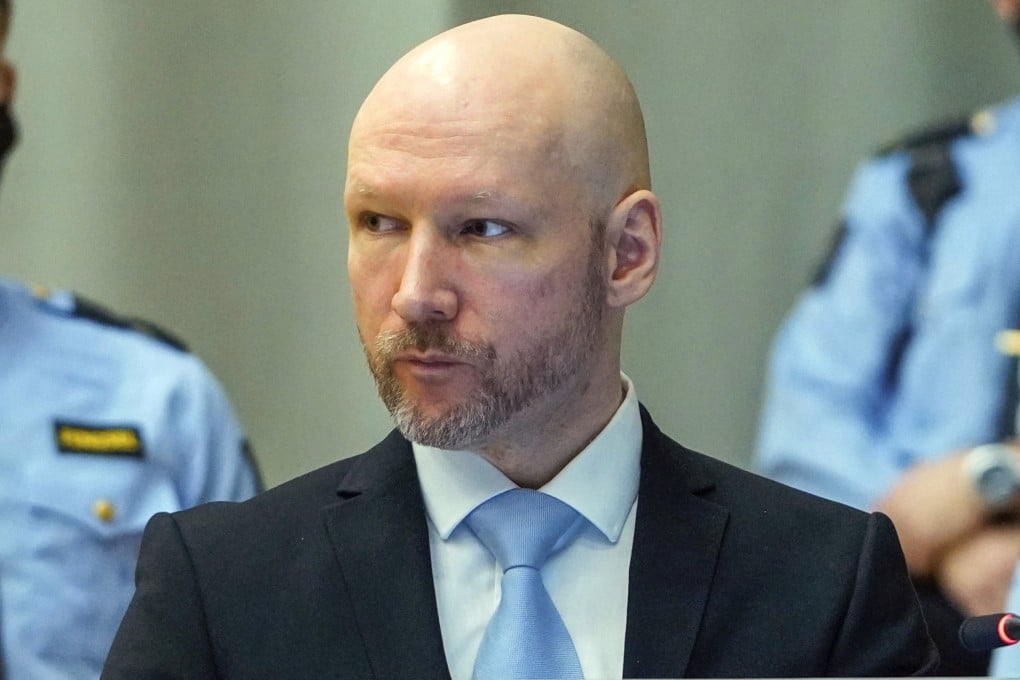 Convicted mass murderer Anders Behring Breivik in 2022. File photo: AP