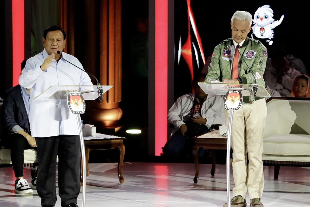 Candidates at the third presidential debate on January 7. Photo: EPA-EFE