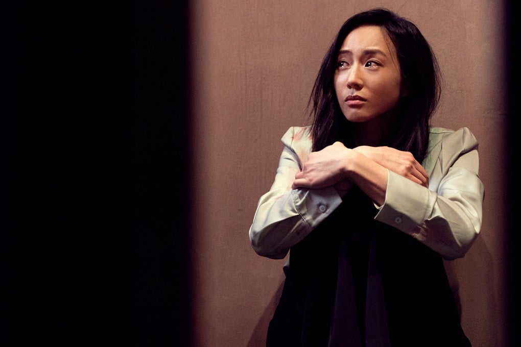Janine Chang in a still from “The Invisible Guest” (category IIB; Mandarin), directed by Chen Zhuo and co-starring Greg Hsu.