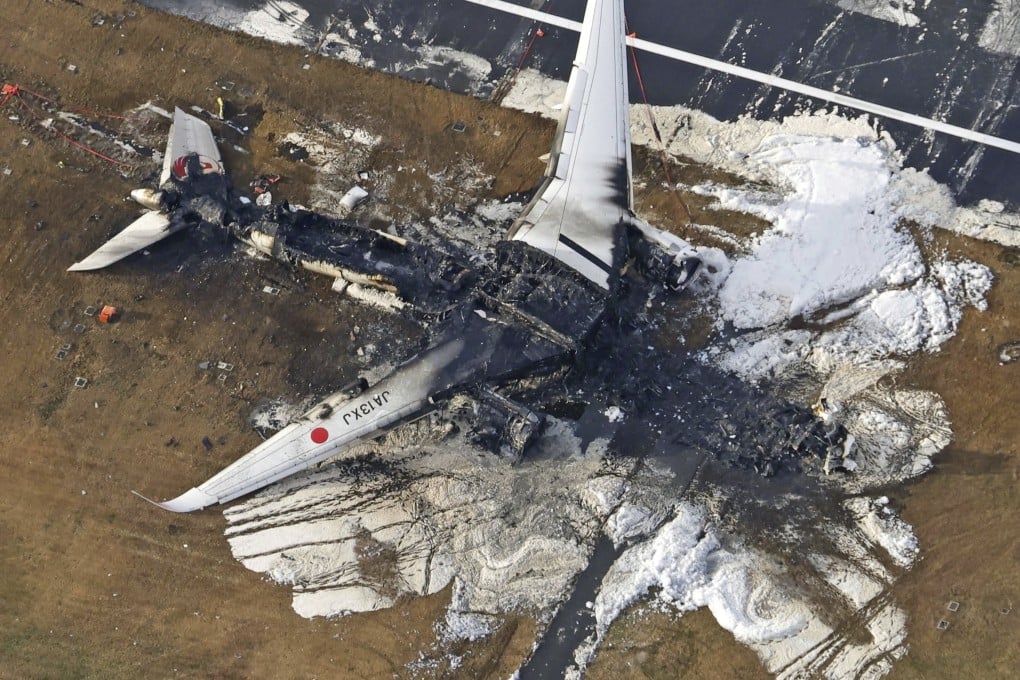 Japan’s transport ministry has introduced new safety rules following a fatal plane collision last week. Photo: Kyodo/AP