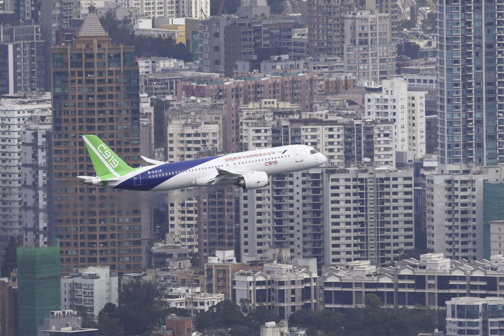 China’s C919 is seen as a flagship project in the country’s quest to advance its domestic aviation industry. Photo: Dickson Lee