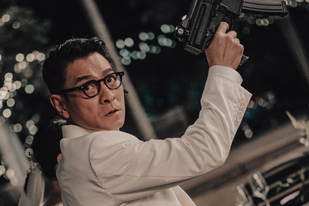 Andy Lau in a still from “I Did It My Way” (category: IIB, Cantonese), directed by Jason Kwan and co-starring Lam Ka-tung and Eddie Peng.