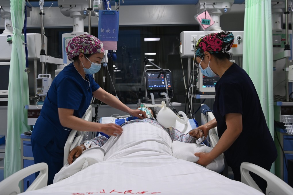 A falling participation rate is threatening the sustainability of China’s state medical insurance system as the country deals with the effects of a rapidly ageing population. Photo: Xinhua