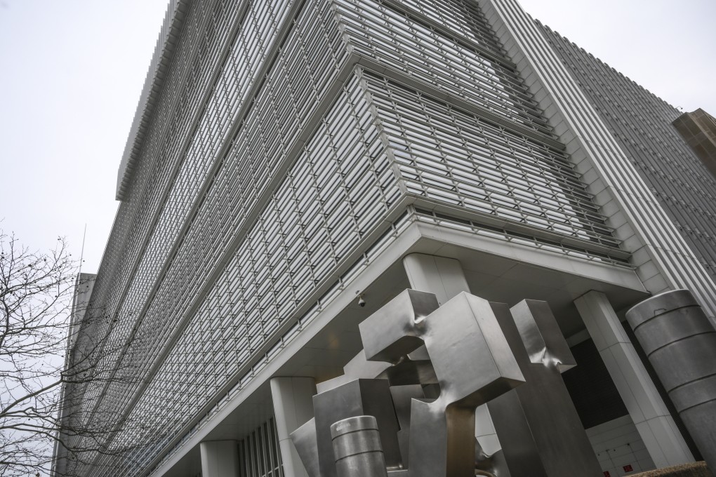 The building the World Bank in Washington, US. Photo: AFP