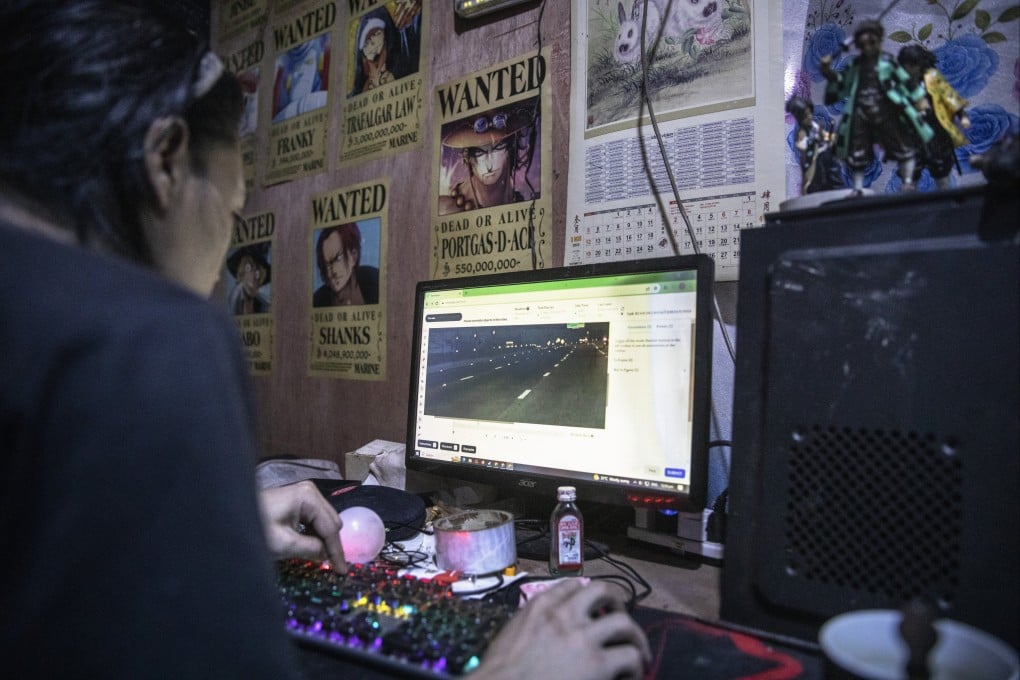 “Delmar”, a Filipino worker who helps train AI models, performs a task on the online platform Remotasks. While the artificial intelligence development industry has created opportunities in the Philippines, a lack of decent pay and training has raised concerns. Photo: Per Elinder Liljas