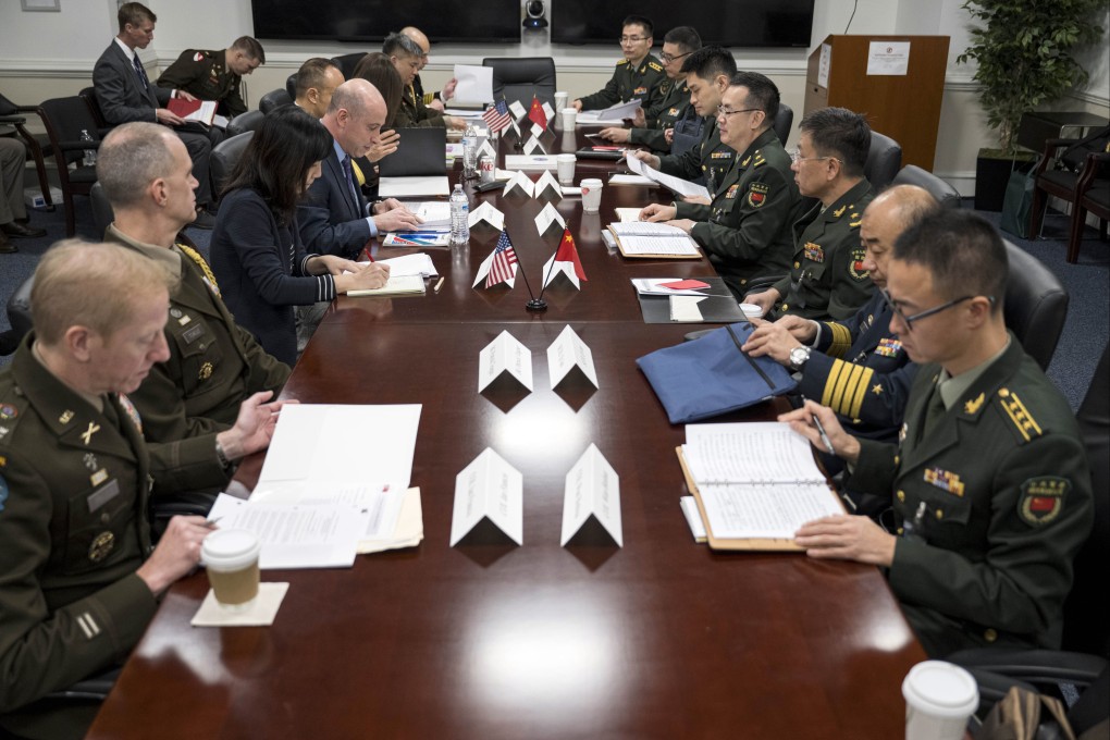 A Chinese military delegation insisted Beijing would not make any concession or compromise on the Taiwan question during military talks that were frozen after then-US House speaker Nancy Pelosi visited Taiwan in 2022. Photo: AP