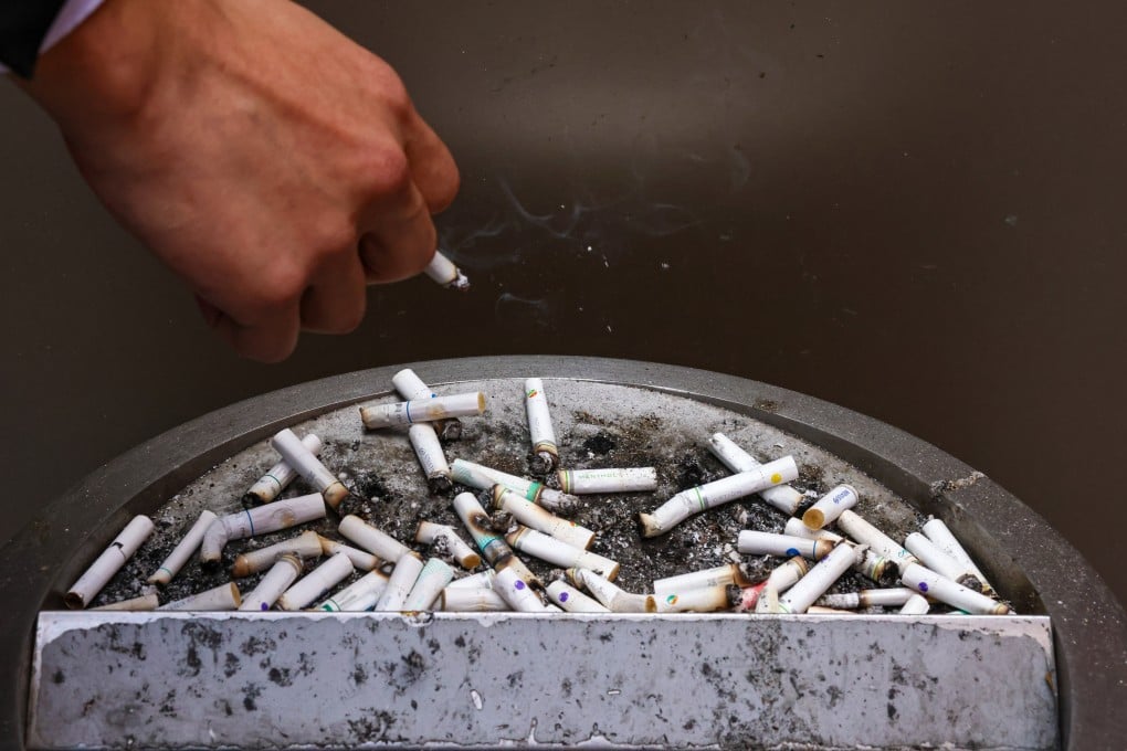 Hong Kong’s smoking rate is 9.5 per cent, leaving the city with nearly 600,000 daily smokers Photo: K. Y. Cheng