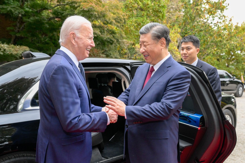 The November meeting between Chinese President Xi Jinping (right) and US counterpart Joe Biden in San Francisco has paved the way for improved ties after a year of worsening tensions. Photo: Xinhua