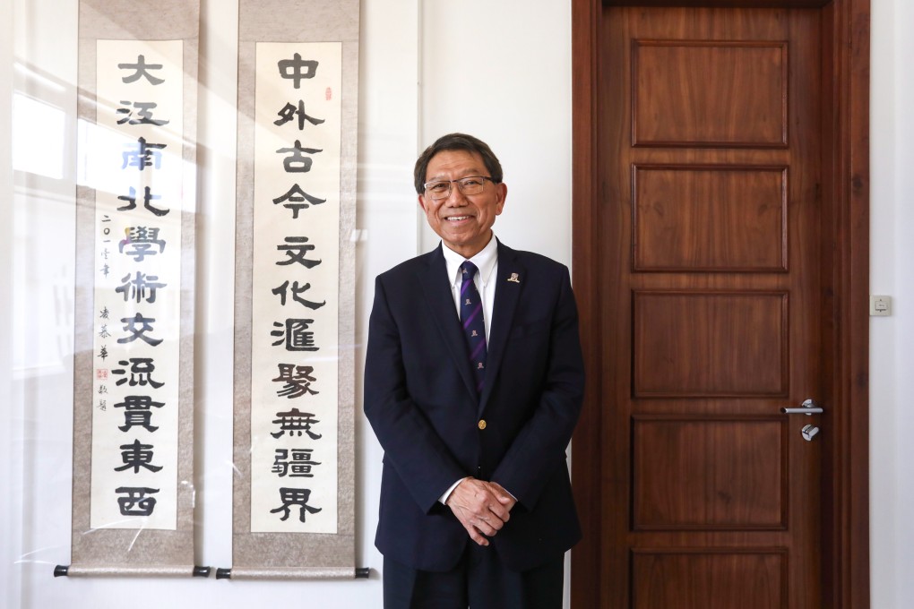 Rocky Tuan’s willingness to stay on as CUHK president role seemed apparent when he began his new term on January 1. Photo: Jonathan Wong