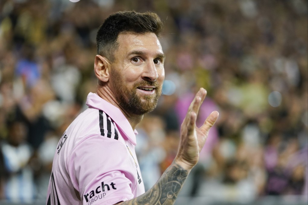 Lionel Messi’s club Inter Miami are to play a match in Hong Kong next month. Photo: AP