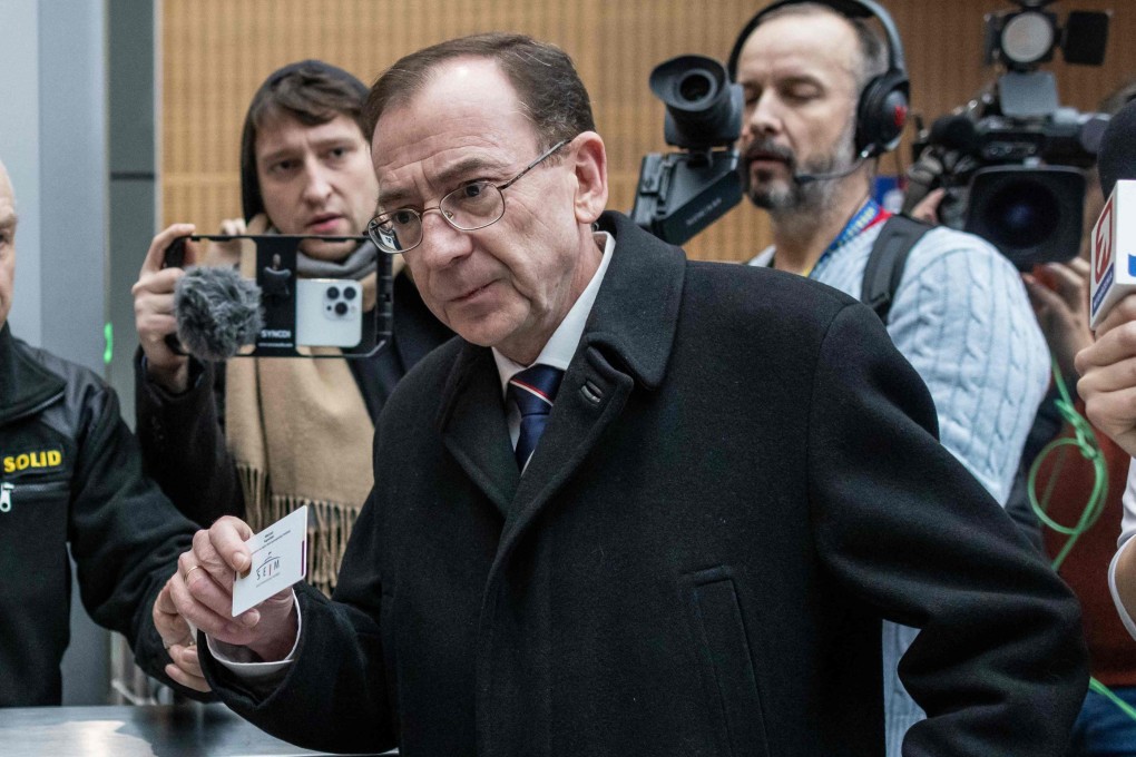 Poland’s former interior minister Mariusz Kaminski said he had started a hunger strike as a ‘political prisoner’. Photo: AFP