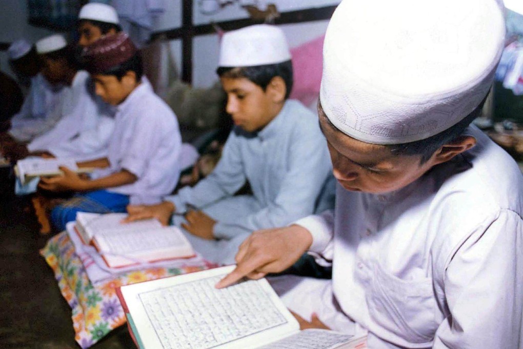 Authorities in India’s most populous state halted some payments to teachers in Muslim religious schools. Photo: AFP