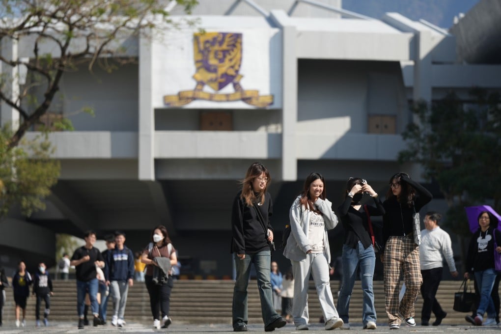 The Chinese University of Hong Kong. Tuition fees for local students at public varsities have remained at HK$42,100 for more than 20 years. Photo: Eugene Lee