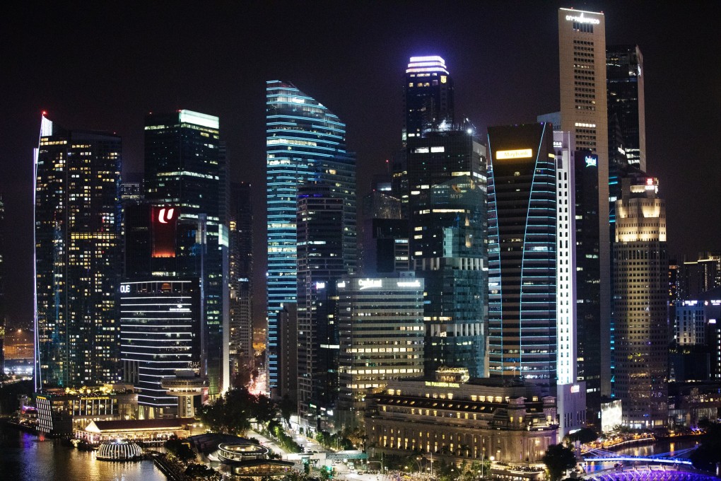 Singapore’s skyline. A man was sentenced to 29 years and six months’ jail for repeatedly raping his niece. Photo: EPA-EFE