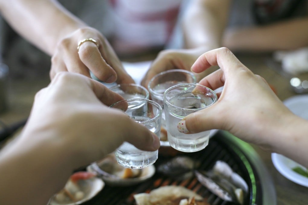 Soju, the popular Korean distilled spirit, is riding the K-wave overseas, including Hong Kong. Photo: Shutterstock