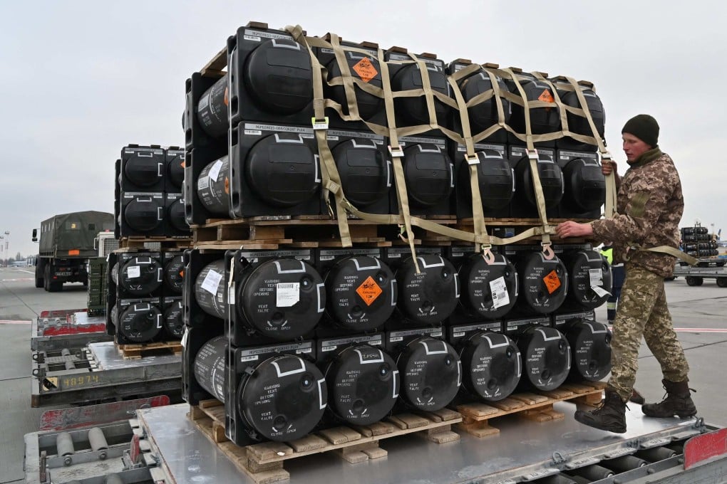Javelin missiles provided by the US to Ukraine in 2022. File photo: AFP