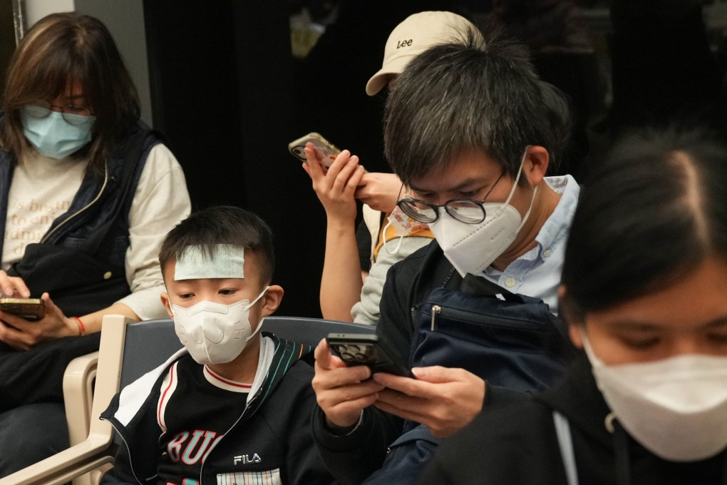 Hong Kong flu case numbers are expected to peak over the next two months, leading to long waiting times at some hospital accident and emergency departments. Photo: Eugene Lee