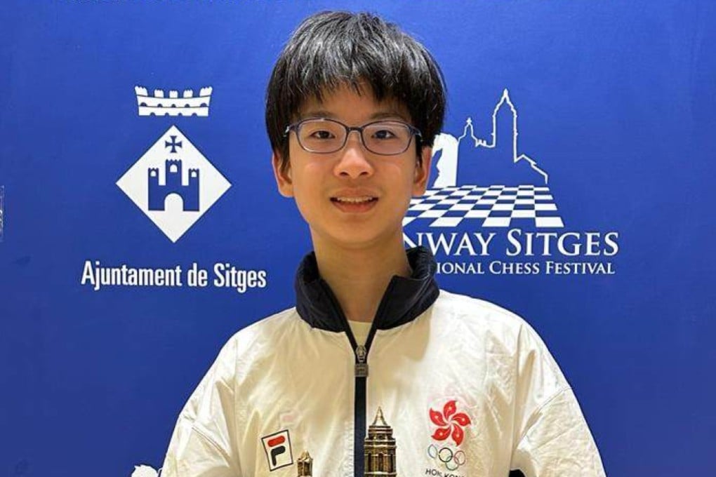 Jamison Kao won at the Sunway Sitges International Chess Festival last month. Photo: Handout