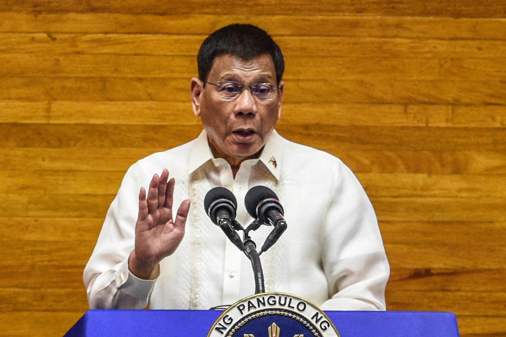 A Philippine prosecuter has thrown out a death threat case against former president Rodrigo Duterte due to a lack of evidence. Photo: Pool/AFP