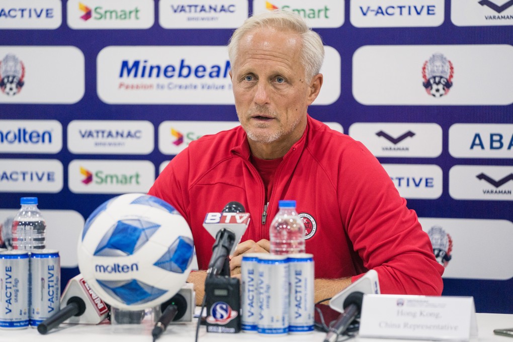 Hong Kong head coach Jorn Andersen has spent the past nine years working in Asia. Photo: HKFA