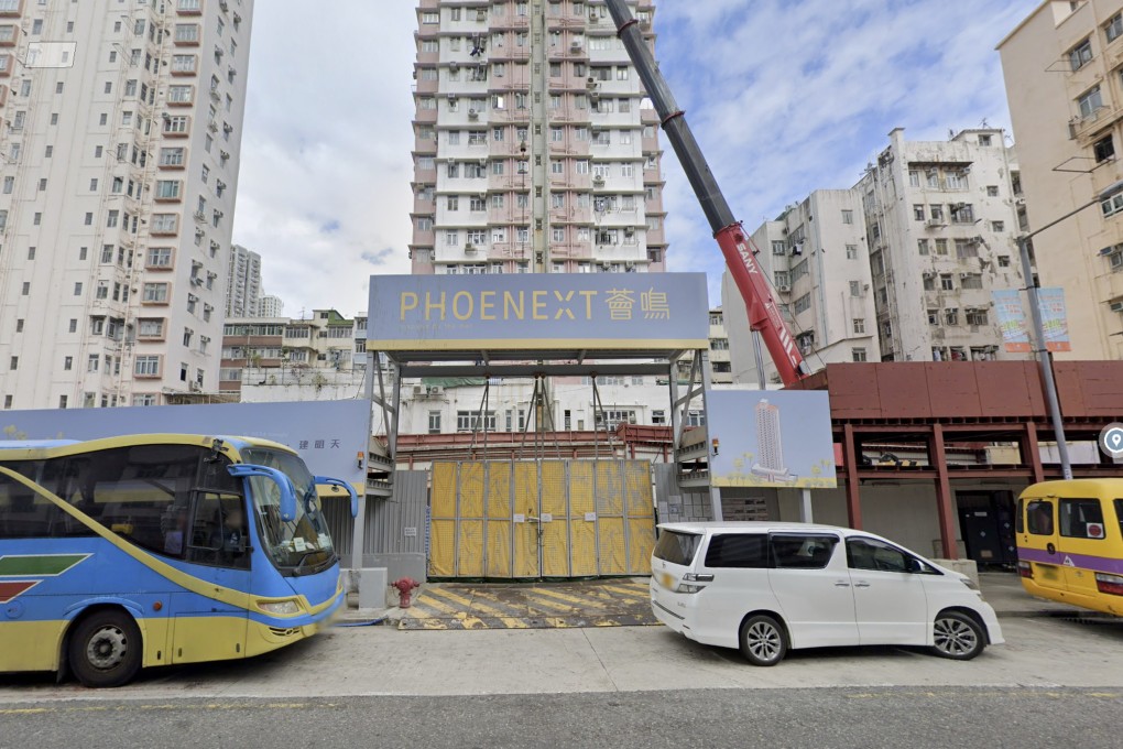 The site of Phoenext in Wong Tai Sin. Photo: Google