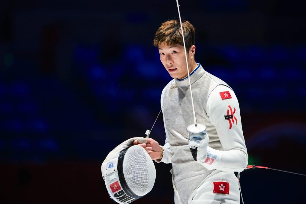 Cheung Ka-long lost in the last 16 in Paris. Photo: SF&OC