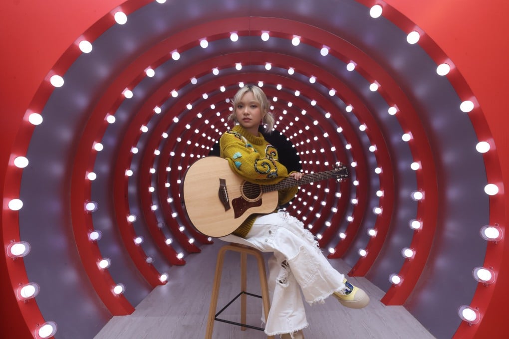 Hong Kong YouTube sensation and Cantopop star Moon Tang talks about playing intimate gigs, and her coming appearance with Kiri T and Nancy Kwai at Future is Now, at the AIA Carnival. Photo: Jonathan Wong