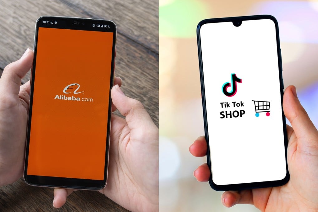 At the recent CES trade show in Las Vegas, Alibaba.com and TikTok Shop focused on their respective strengths in artificial intelligence and live-streaming e-commerce. Photos: Shutterstock