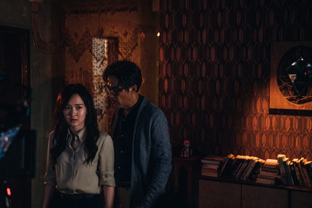 Summer Chan (left) and Simon Yam in a still from “Deliverance” (category IIB; Cantonese), director Kelvin Shum’s debut film. Justin Cheung co-stars