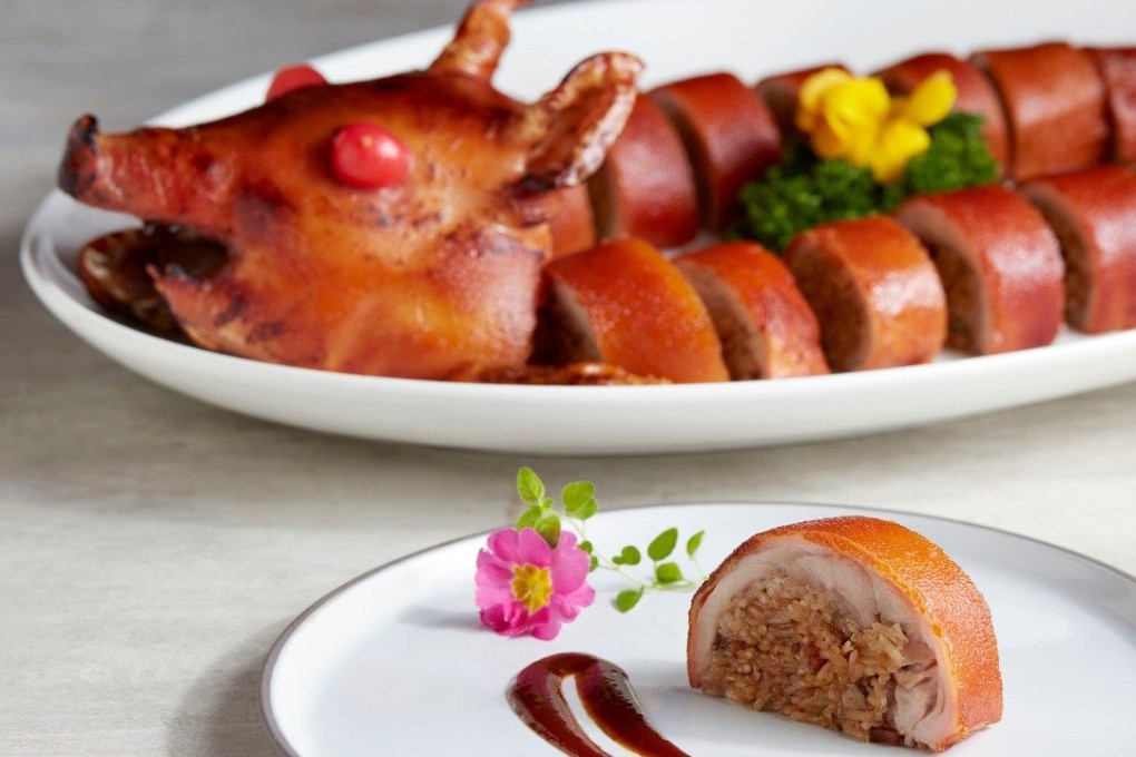 Imperial Treasure Hong Kong’s roasted suckling pig with glutinous rice, a favourite of Hong Kong professional squash player Alex Lau. He tells us his other go-to restaurants in the city. Photo: Instagram/@imperialtreasurehongkong