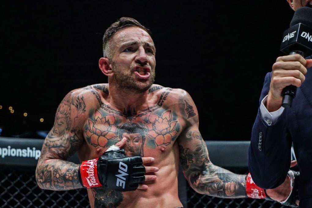 Liam Harrison is coming to the end of his career in the ring. Photo: ONE Championship
