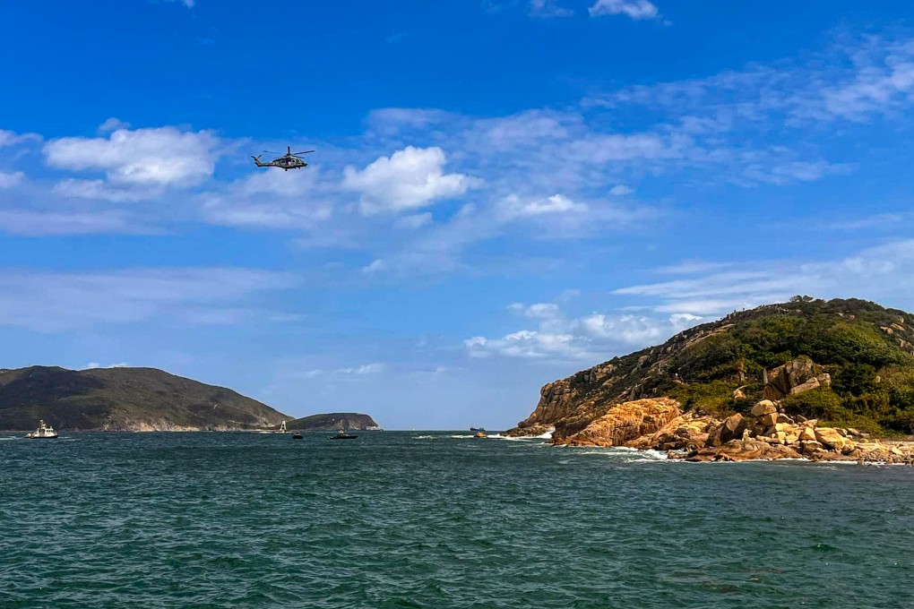 The area where a woman and her brother died when she was swept into the sea by a wave. Another brother involved in the rescue attempt managed to swim to shore. Photo: Facebook@Jack Ho