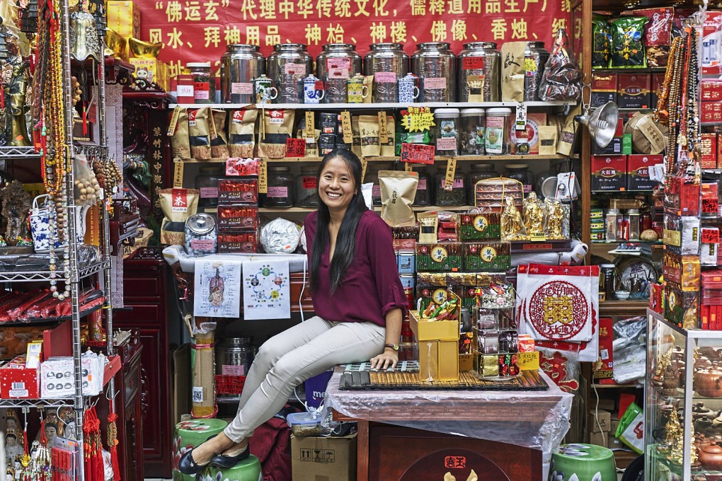 “Made Here” is a publication by social enterprise Send Chinatown Love that contains recipes and profiles of individuals from 43 Asian food businesses in New York. Alice Liu of Grand Tea & Imports (above) in Chinatown is grateful for Send Chinatown Love’s support during the pandemic, and contributed a recipe. Photo: Anrong Xu