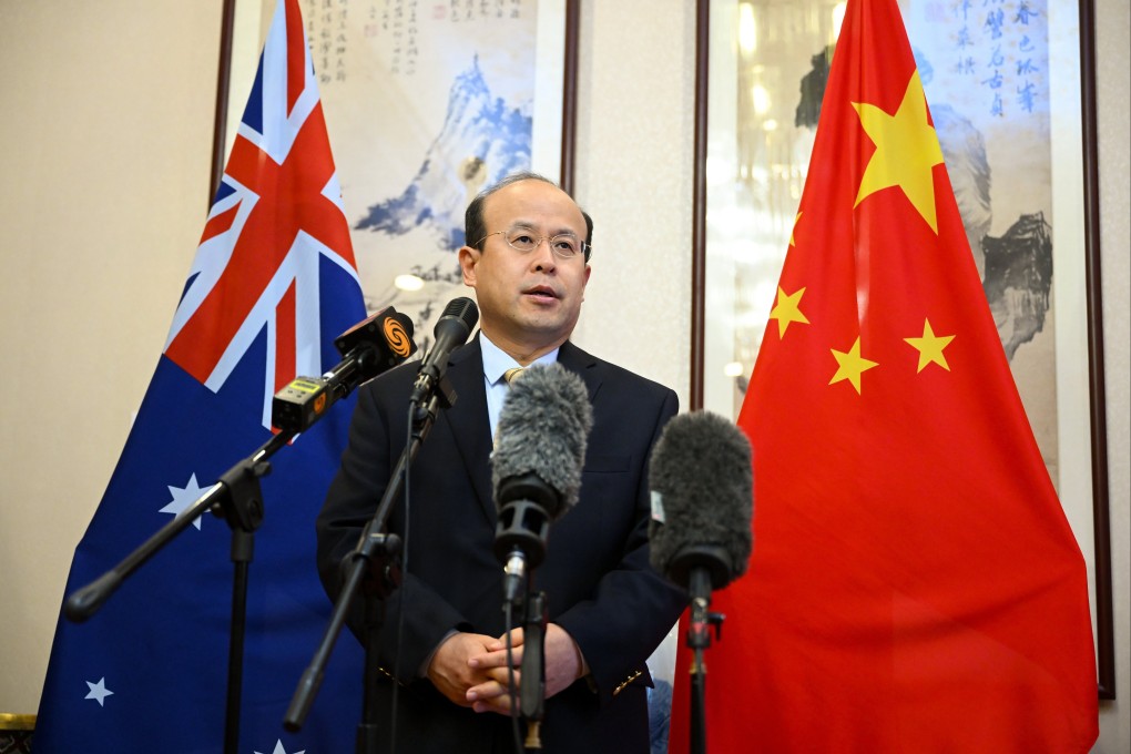 Chinese ambassador to Australia Xiao Qian. Photo: EPA-EFE