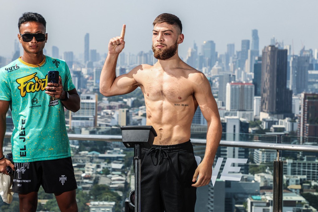 Ellis Barboza weighs in for ONE Fight Night 17. Photo: ONE Championship