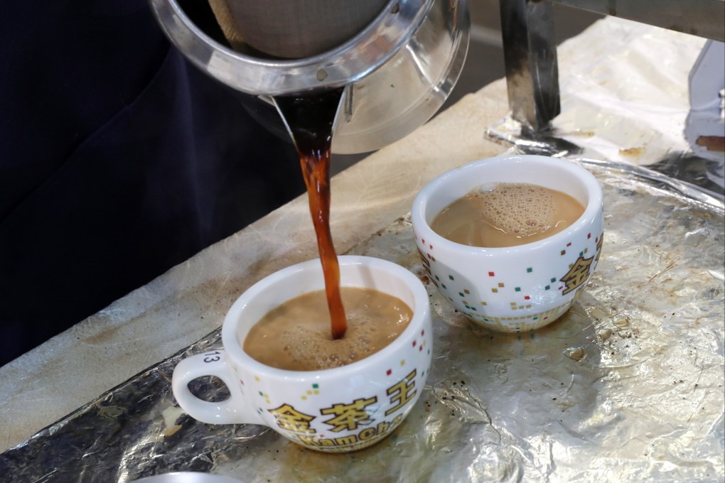 Hong Kong milk tea is sold throughout the city. The name ‘milktea’ topped a poll of typhoon titles chosen by residents. Photo: Edmond So
