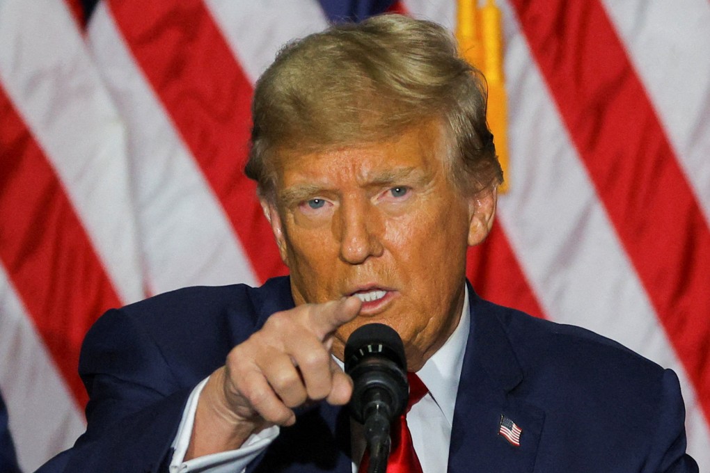 Donald Trump is the favourite to win the Republican presidential nomination in 2024. Photo: Reuters