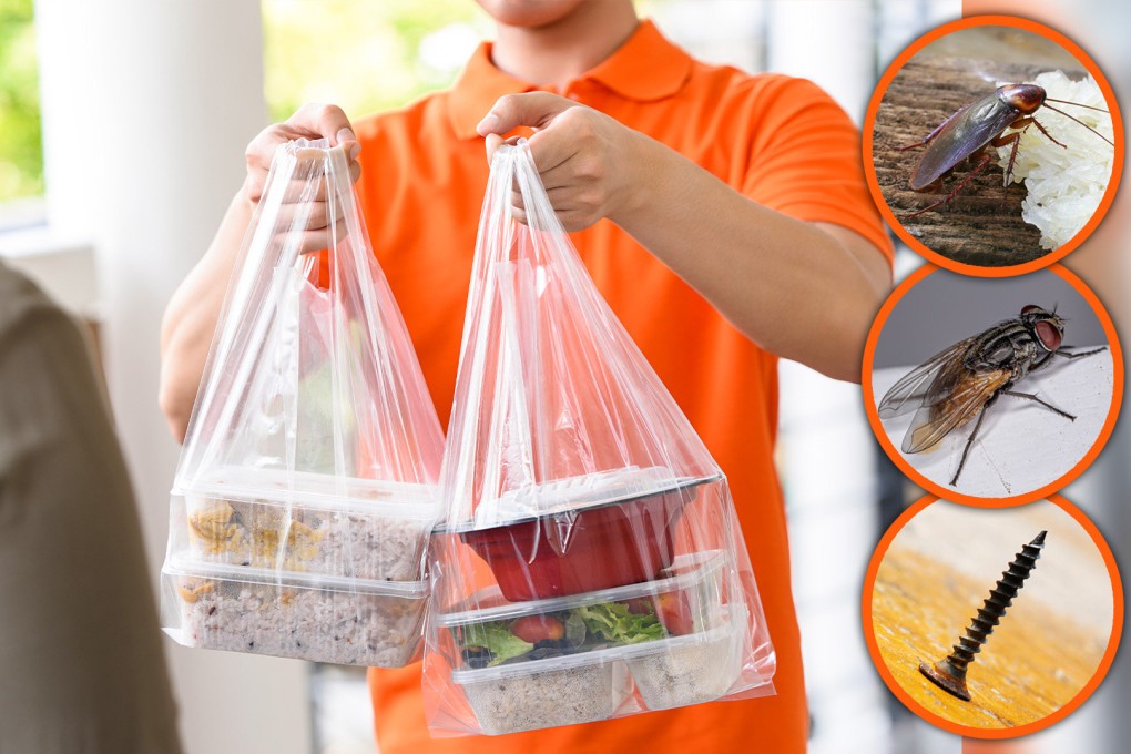 Police in China have detained a woman who has admitted she extorted dozens of restaurants out of a total of US$28,000 by falsely claiming that she had found “foreign objects” in food deliveries. Photo: SCMP composite/Shutterstock