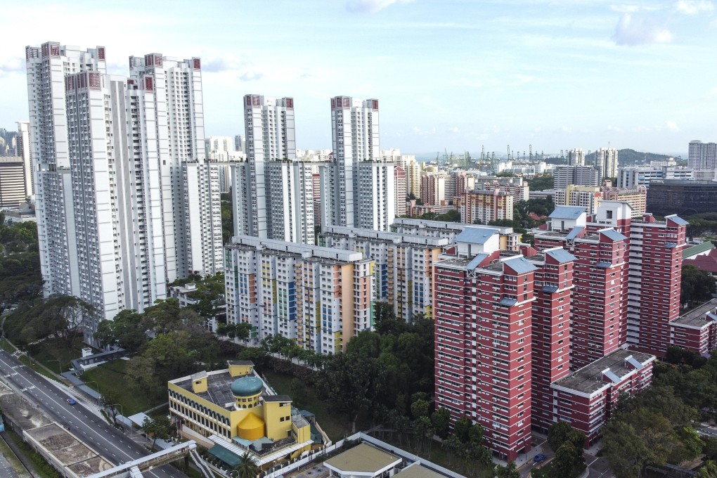 Image of public housings by the Housing and Development Board (HDB) in Singapore on 1 January 2020. Photo: Roy Issa