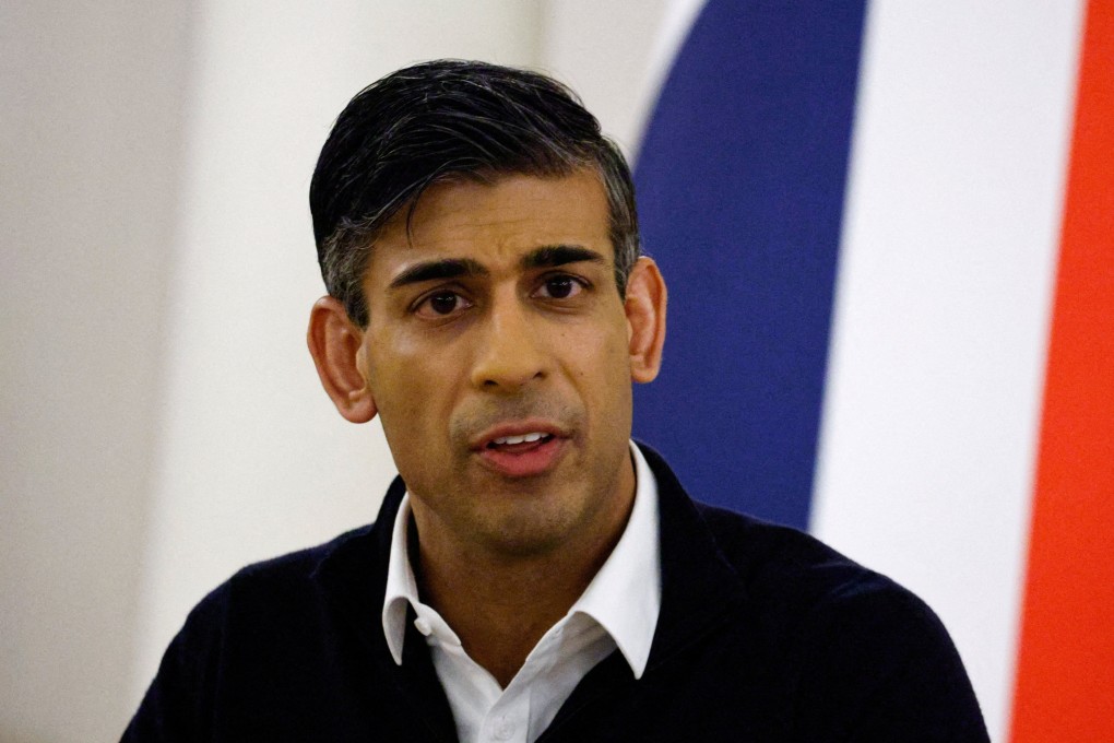 British Prime Minister Rishi Sunak attends a security accord signing ceremony in Kyiv, Ukraine on January 12. Photo: Reuters