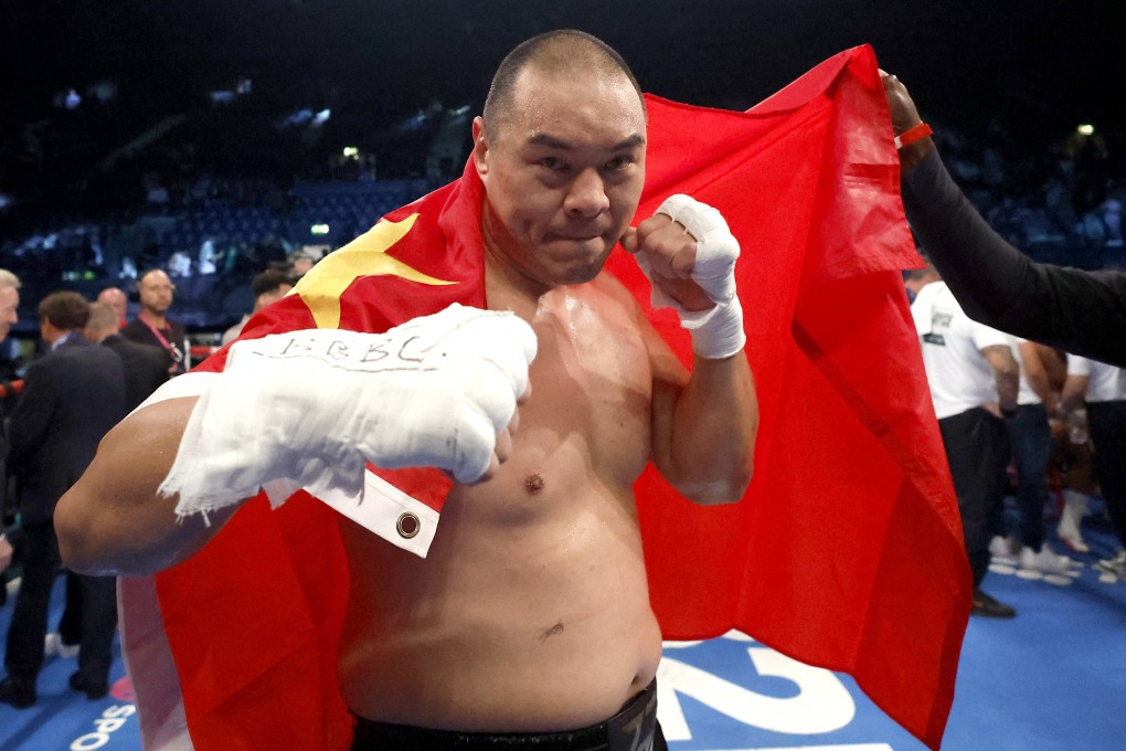 Zhang Zhilei will take on Joseph Parker in Riyadh on March 8. Photo: Reuters