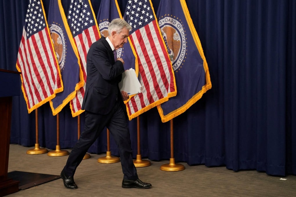 Federal Reserve chairman Jerome Powell leaves a press conference in Washington, US, on December 13. Market optimism buoyed by the Fed’s dovish pivot last month has given way to doubts about its ability and willingness to loosen policy significantly. Photo: Reuters