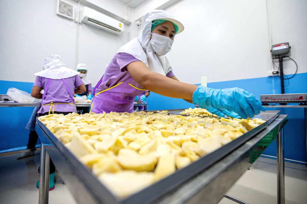 Alternative sources of durians like Vietnam and the Philippines are gaining ground on Thailand in China’s lucrative market. Photo: Xinhua