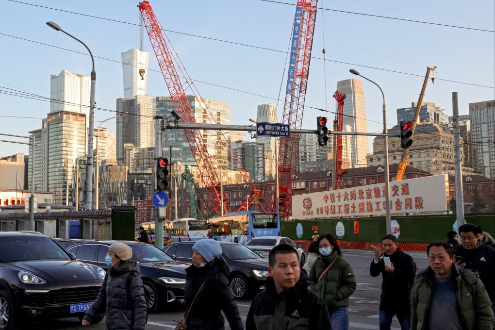 Analysts say China’s economy is unlikely to see a “bazooka-style” stimulus this year in the face of debt and risk considerations. Photo: Reuters