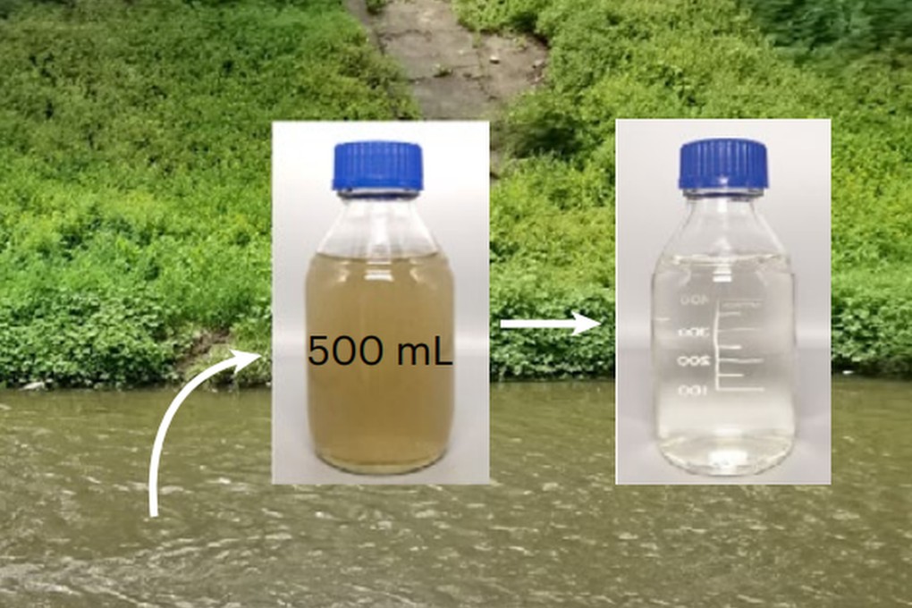 A joint US-Chinese research team has devised a system that converts dirty water into clean water seven faster than other filtrations systems currently available. Photo: Handout