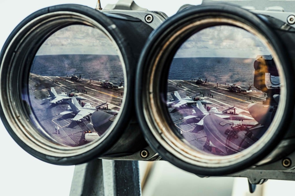 A long-range attack on an aircraft carrier strike group is considered difficult to achieve, but Chinese researchers claim their simulation shows it is possible. Photo: US Navy