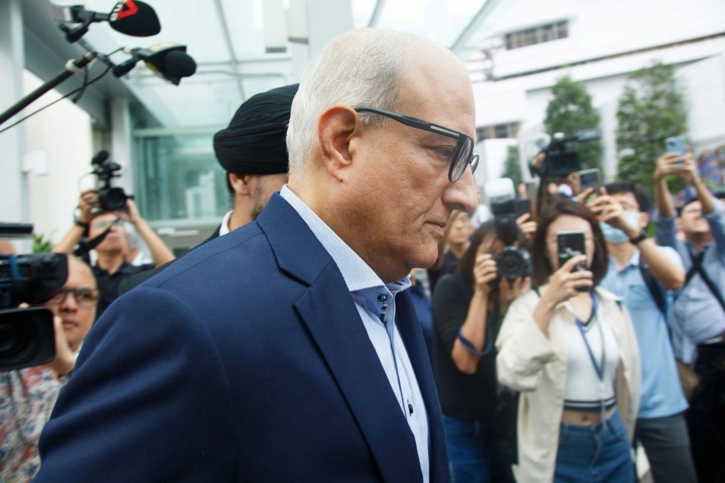 Former Singapore minister S. Iswaran was slapped with 27 charges on Thursday. Photo: Bloomberg