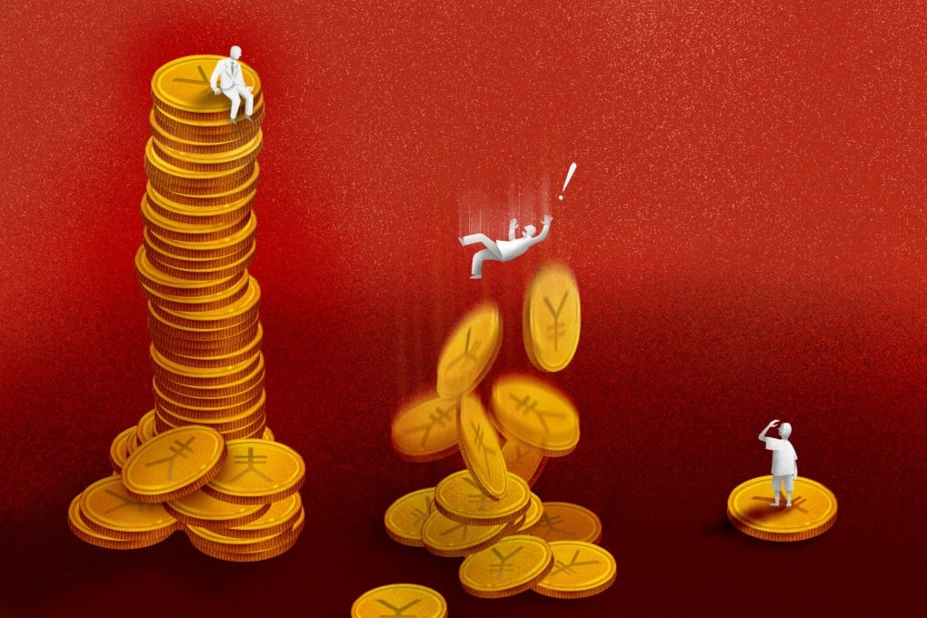 China’s middle class continues to face economic pitfalls that threaten to wipe out wealth. Illustration: Davies Christian Surya