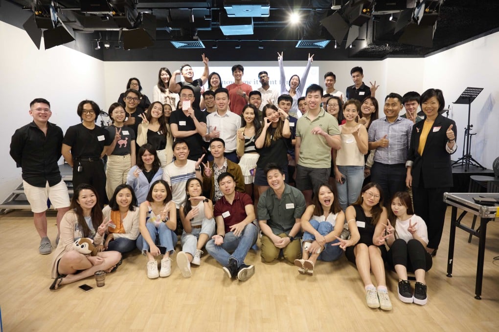 A group of Bukit Timah residents at an event organised through social enterprise Friendzone. Photo: Friendzone